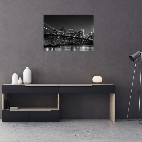 Tablou cu podul Brooklin în New York (70x50 cm)