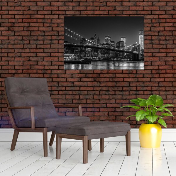 Tablou cu podul Brooklin în New York (90x60 cm)