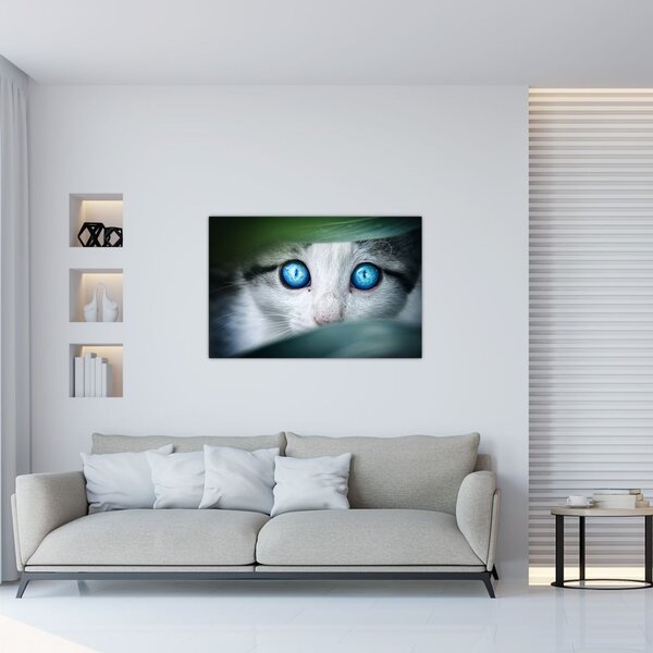 Tablou cu pisica (90x60 cm)