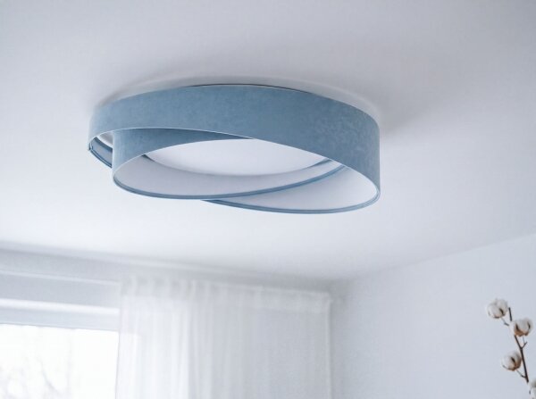 Plafonieră GALAXY MODERN LED/24W/230V pr. 55 cm albastră