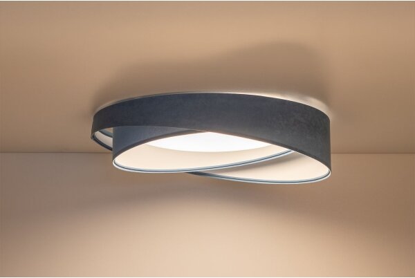 Plafonieră GALAXY MODERN LED/24W/230V pr. 55 cm albastră