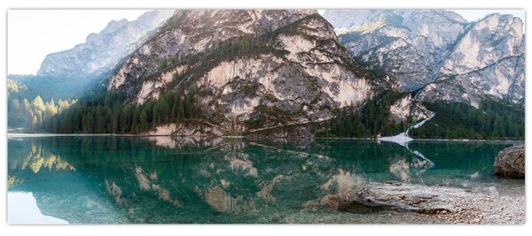 Tablou cu lac montan (120x50 cm)