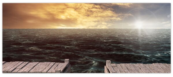 Tablou cu marea (120x50 cm)
