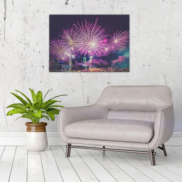 Tablou cu artificii (70x50 cm)