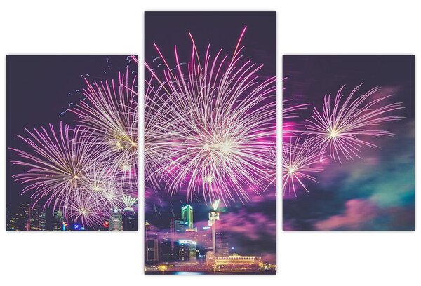 Tablou cu artificii (90x60 cm)