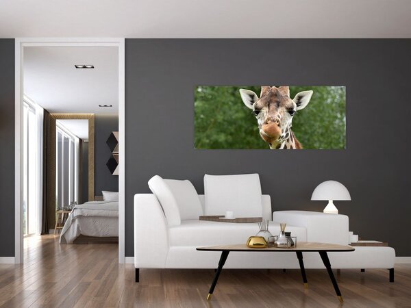 Tablou cu girafa (120x50 cm)