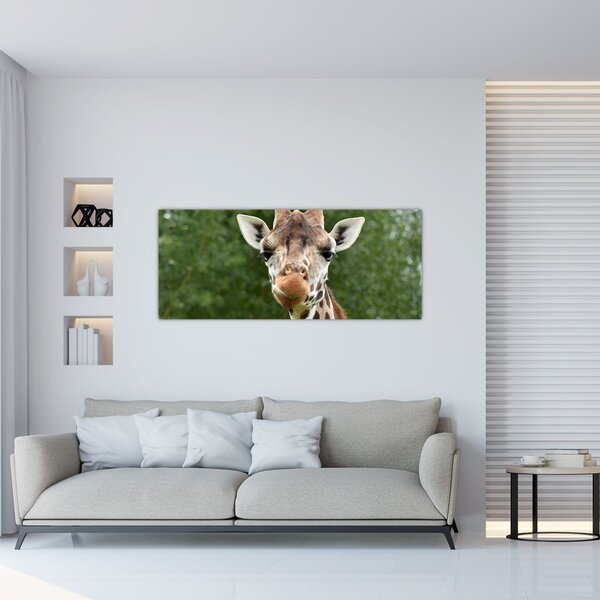 Tablou cu girafa (120x50 cm)