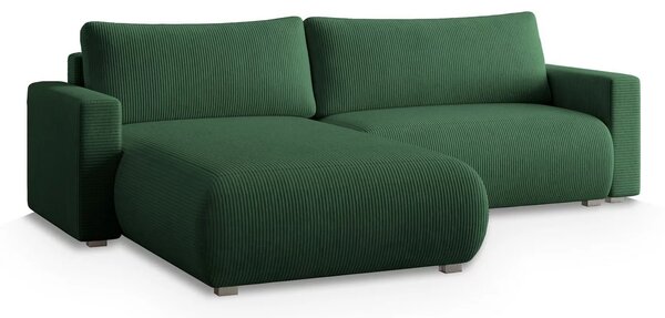Coltar extensibil TAFIRA, verde inchis, colt interschimbabil