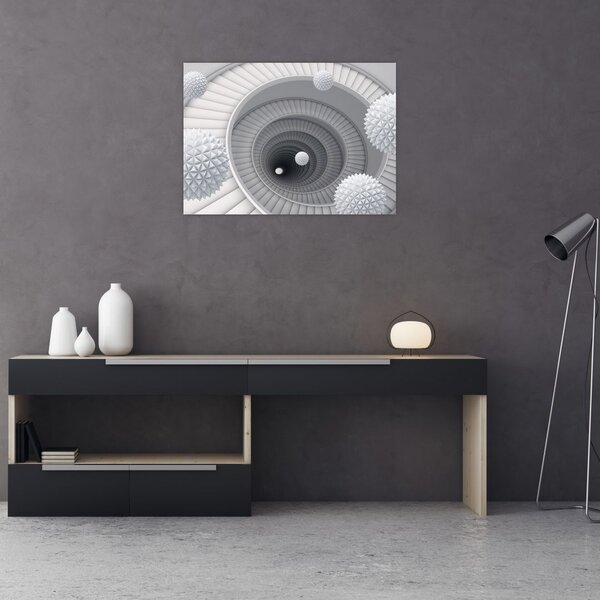 Tablou cu abstracție 3D (70x50 cm)