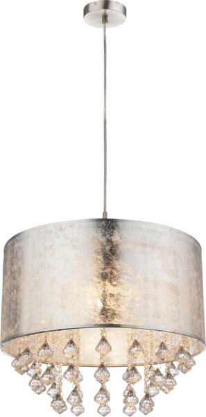 Globo Lighting Amy I lampă suspendată 1x60 W argint 15188H3