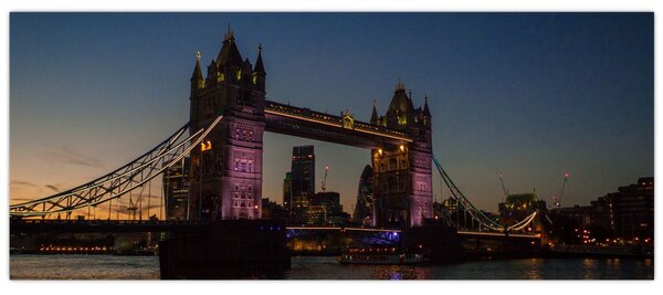 Tablou - Tower bridge (120x50 cm)