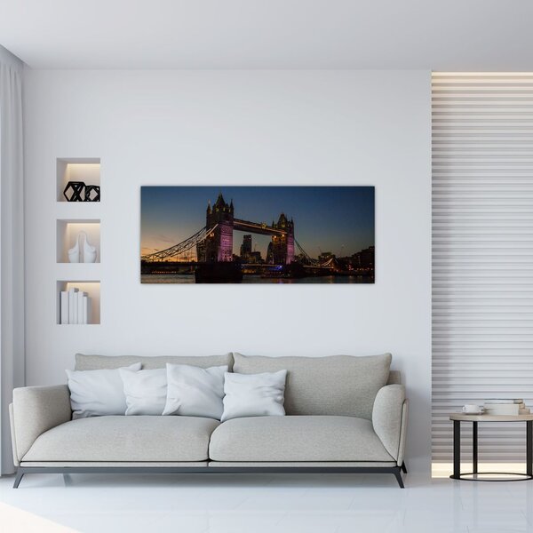 Tablou - Tower bridge (120x50 cm)