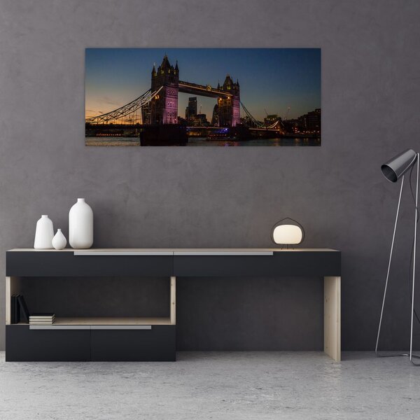 Tablou - Tower bridge (120x50 cm)