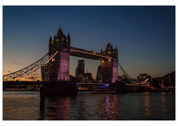 Tablou - Tower bridge (90x60 cm)