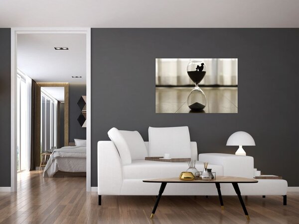Tablou cu clepsidra (90x60 cm)