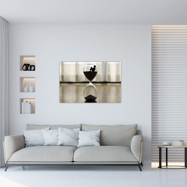 Tablou cu clepsidra (90x60 cm)
