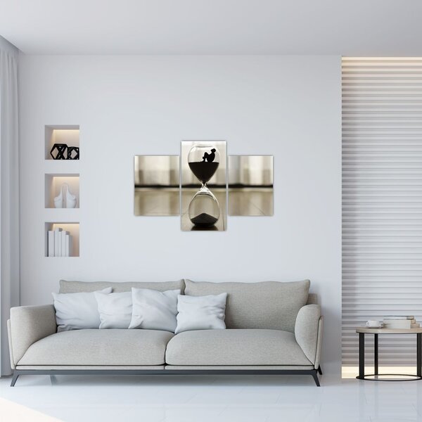 Tablou cu clepsidra (90x60 cm)