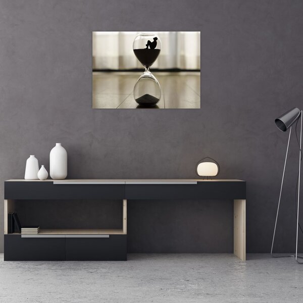 Tablou cu clepsidra (70x50 cm)