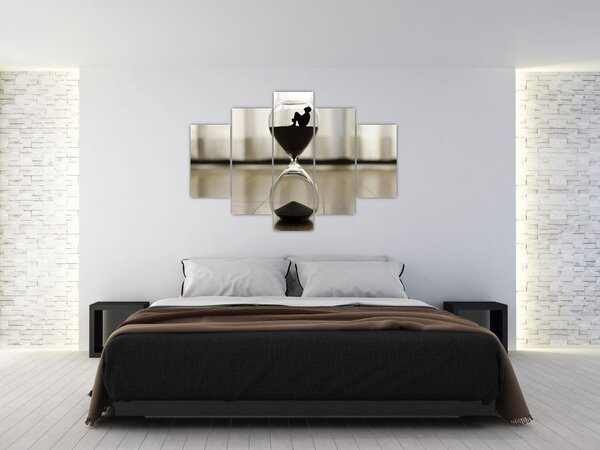 Tablou cu clepsidra (150x105 cm)