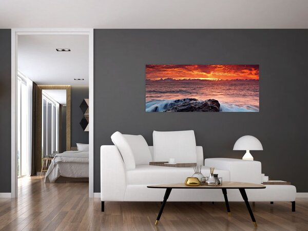 Tablou cu mare (120x50 cm)