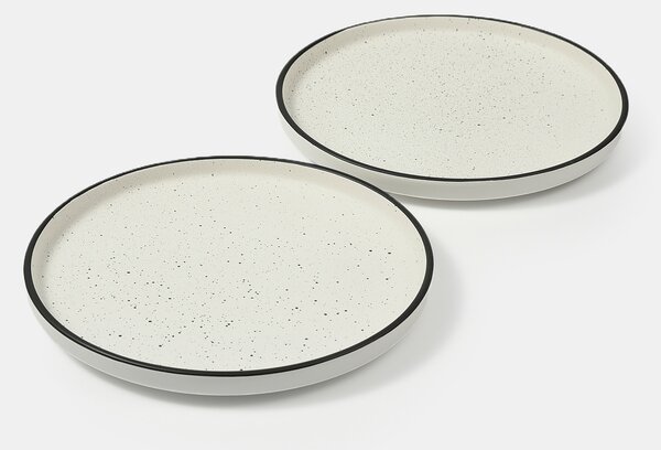 Sinsay - Set de 2 farfurii - alb