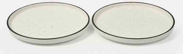 Sinsay - Set de 2 farfurii - alb