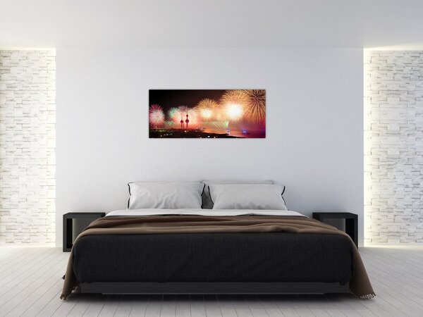 Tablou cu artificii (120x50 cm)