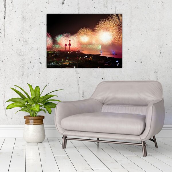 Tablou cu artificii (70x50 cm)