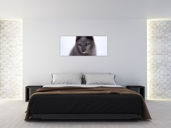 Tablou cu vulpe polară (120x50 cm)