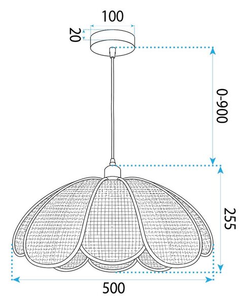 Lampă suspendată APP1954-1CP