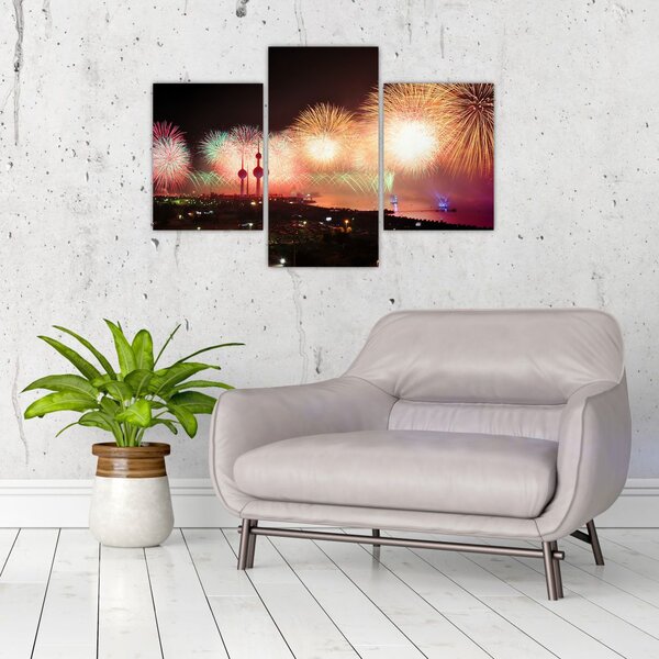Tablou cu artificii (90x60 cm)