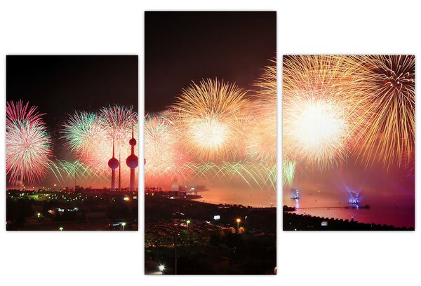 Tablou cu artificii (90x60 cm)