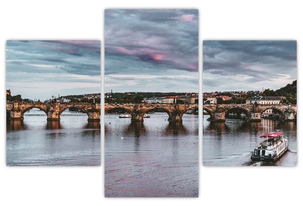 Tablou cu podul lui Carol (90x60 cm)