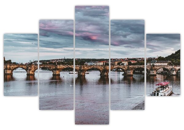 Tablou cu podul lui Carol (150x105 cm)