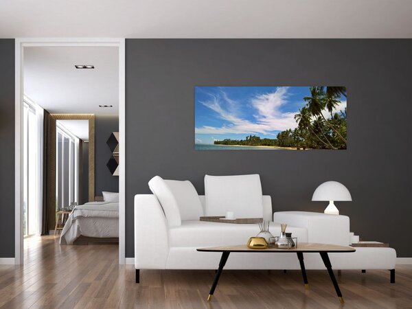 Tablou cu plajă (120x50 cm)