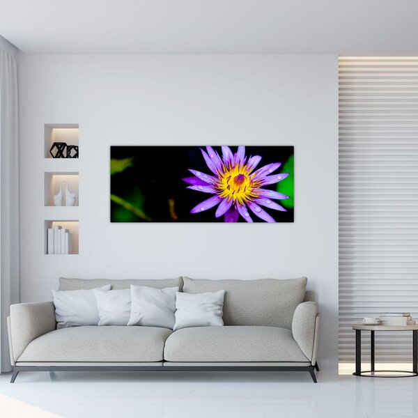 Tablou cu floare (120x50 cm)