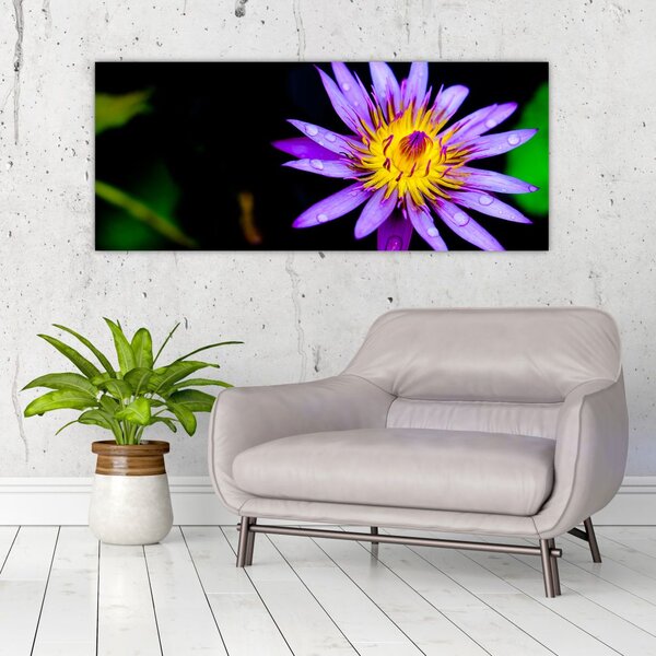 Tablou cu floare (120x50 cm)