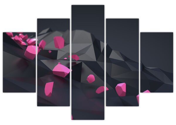 Tablou 3D abstracție (150x105 cm)