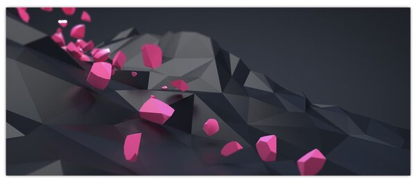 Tablou 3D abstracție (120x50 cm)