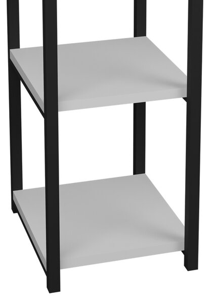 Raft de podea Harvey Pako World Alb 33x28x100 cm