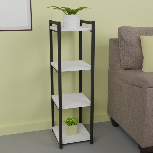 Raft de podea Harvey Pako World Alb 33x28x100 cm