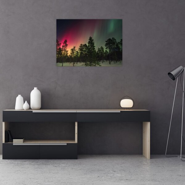 Tablou cu Northern Lights (70x50 cm)