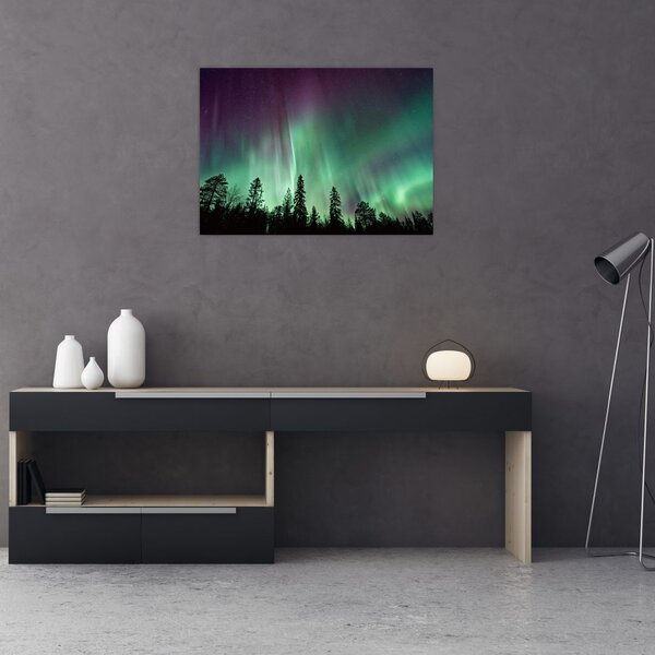 Tablou cu Northern Lights (70x50 cm)