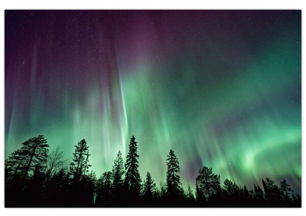 Tablou cu Northern Lights (90x60 cm)