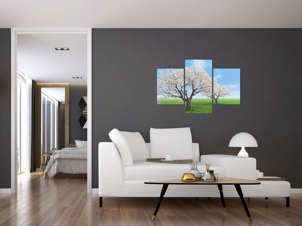 Tablou cu copaci (90x60 cm)