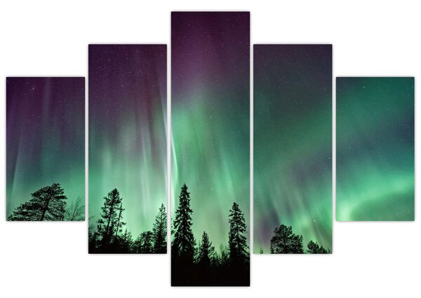 Tablou cu Northern Lights (150x105 cm)
