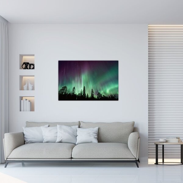 Tablou cu Northern Lights (90x60 cm)