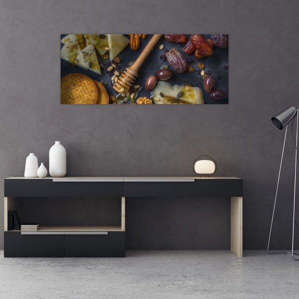 Tablou cu cu fructe uscate (120x50 cm)