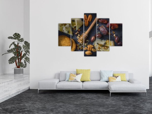 Tablou cu cu fructe uscate (150x105 cm)