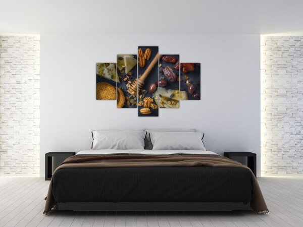 Tablou cu cu fructe uscate (150x105 cm)